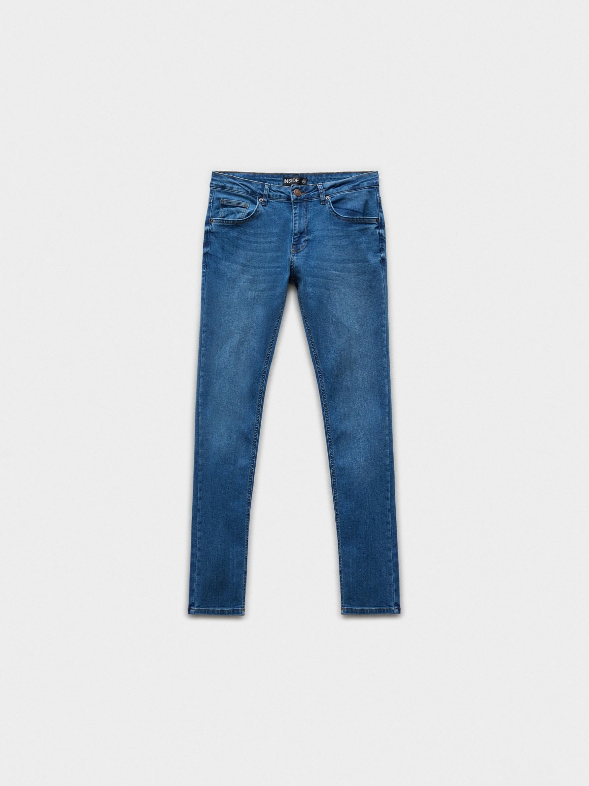 %Pto% Jeans super finas azul vista frontal