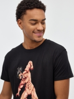 %Pto% Camiseta Attack on Titan negro