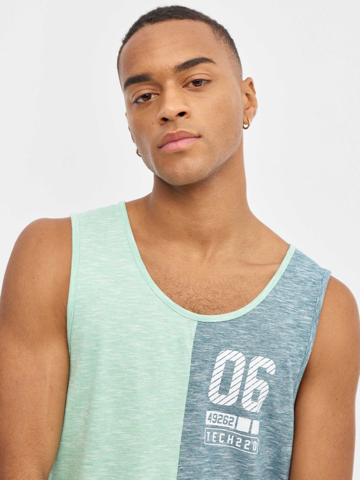 %Pto% T-shirt TECH220 menta