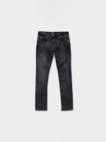 %Pto% Jeans slim negro vista frontal