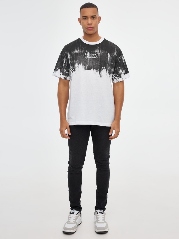 Camiseta This world of mine blanco vista general frontal