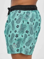 %Pto% Bañador miniprint piñas verde