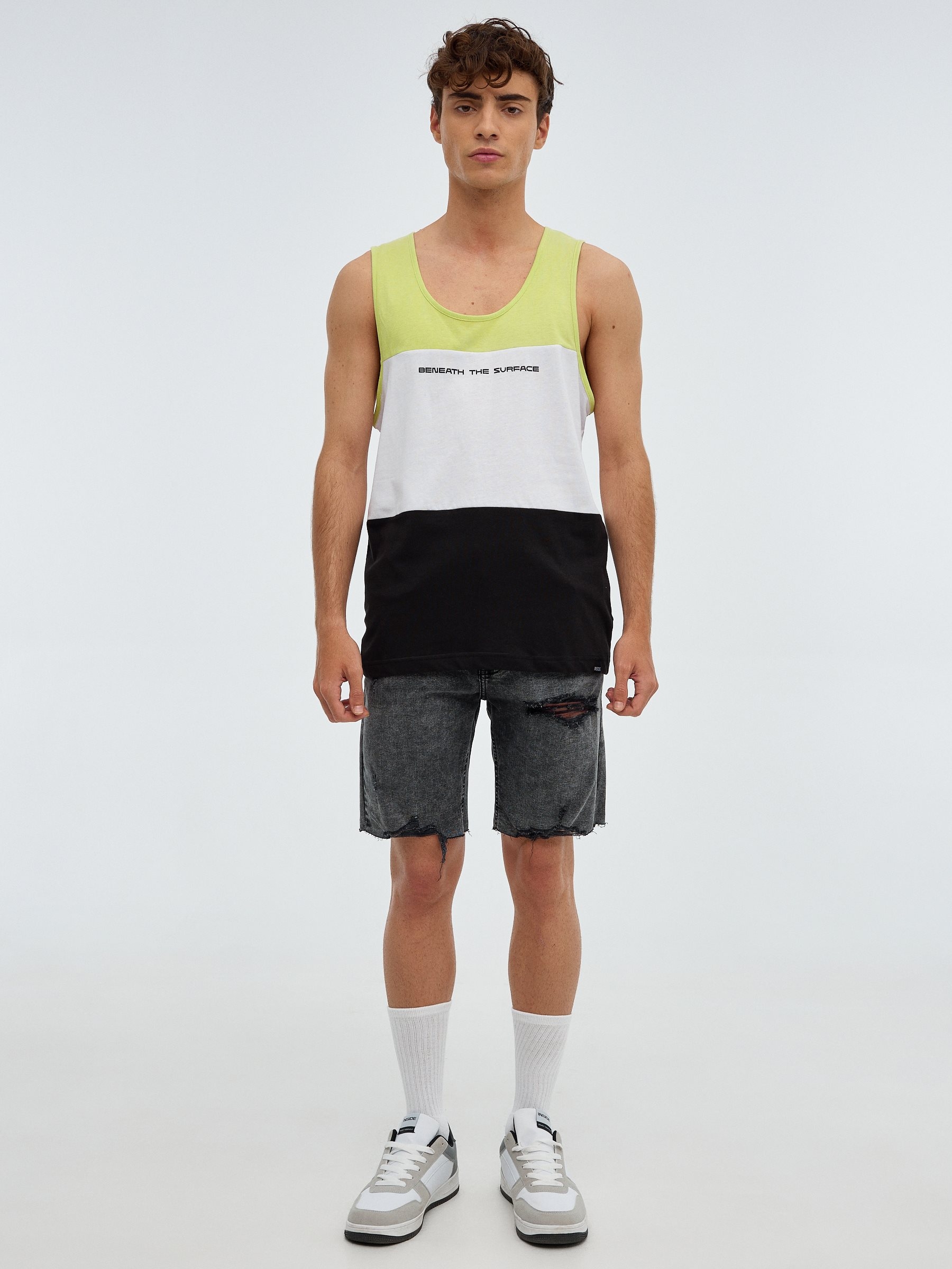 Beneath the Surface T-shirt white middle front view