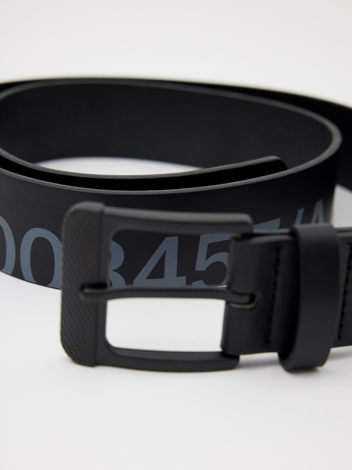 Black belt serigraphy black