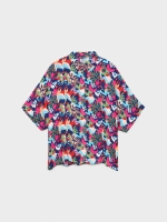 %Pto% Camisa Oversized Fluida multicolor