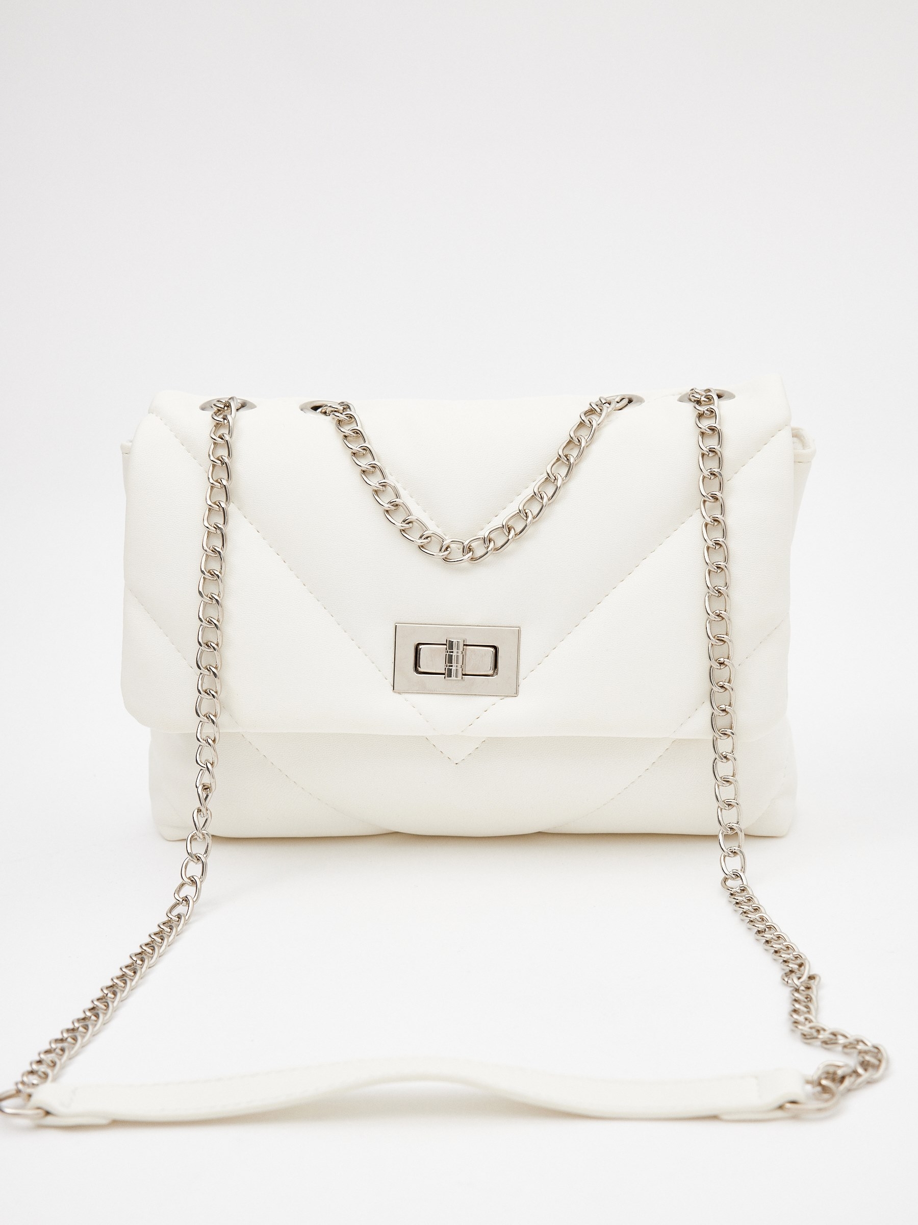 Bolso 24x16cm blanco roto