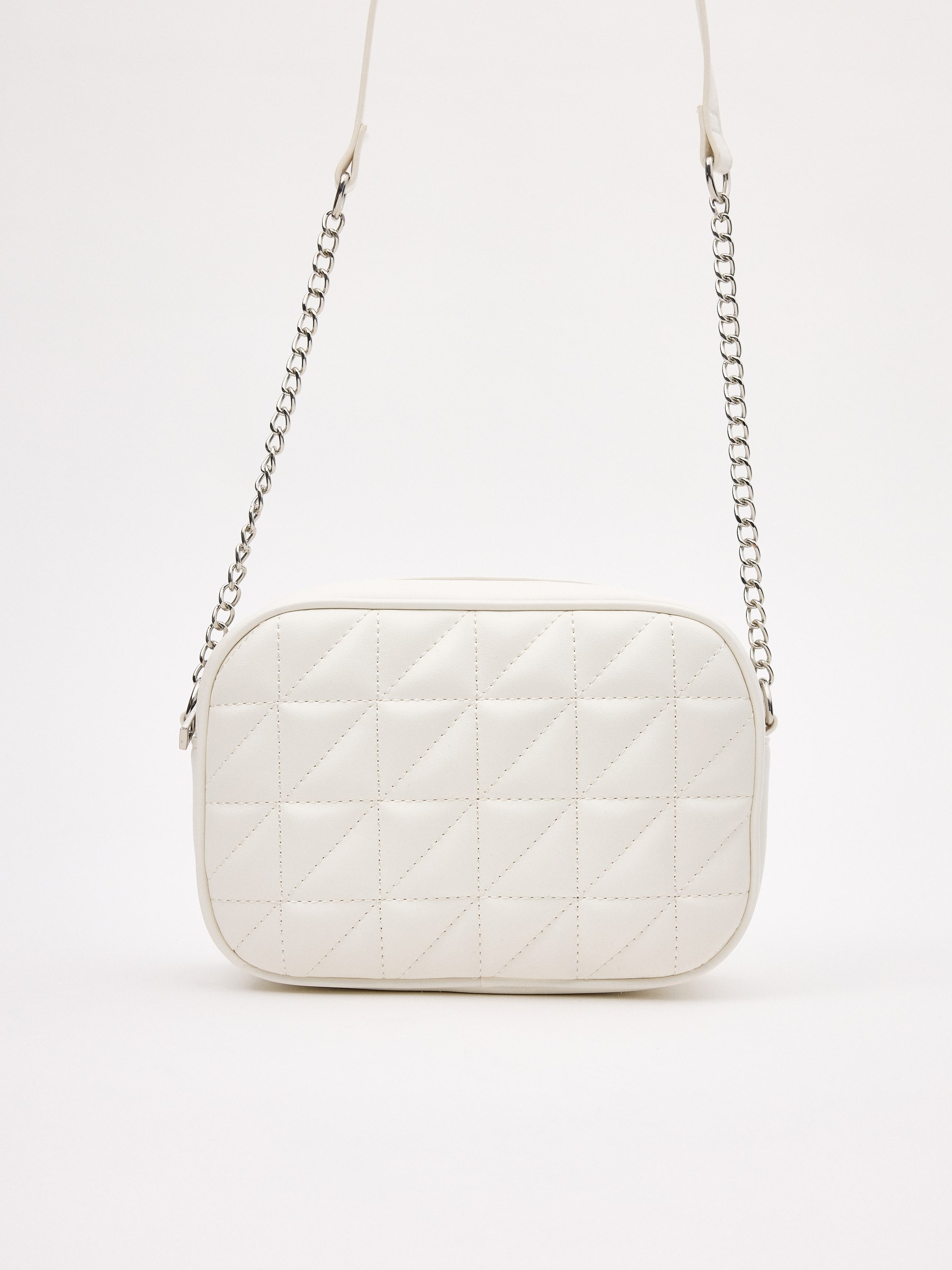White crossbody bag white