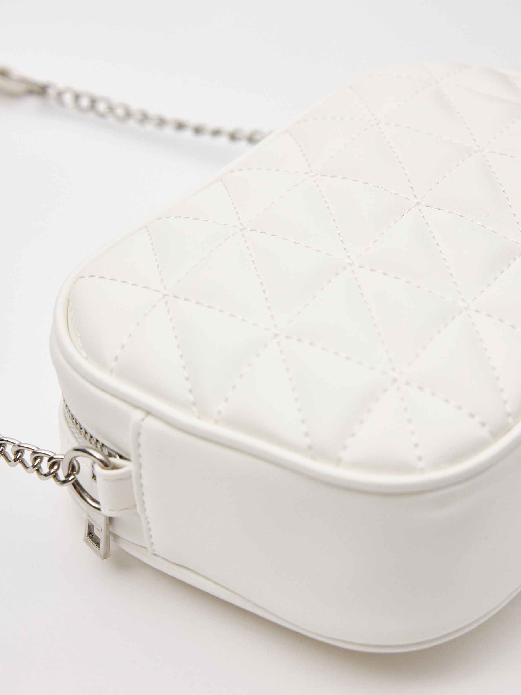 Bolso cruzado blanco blanco