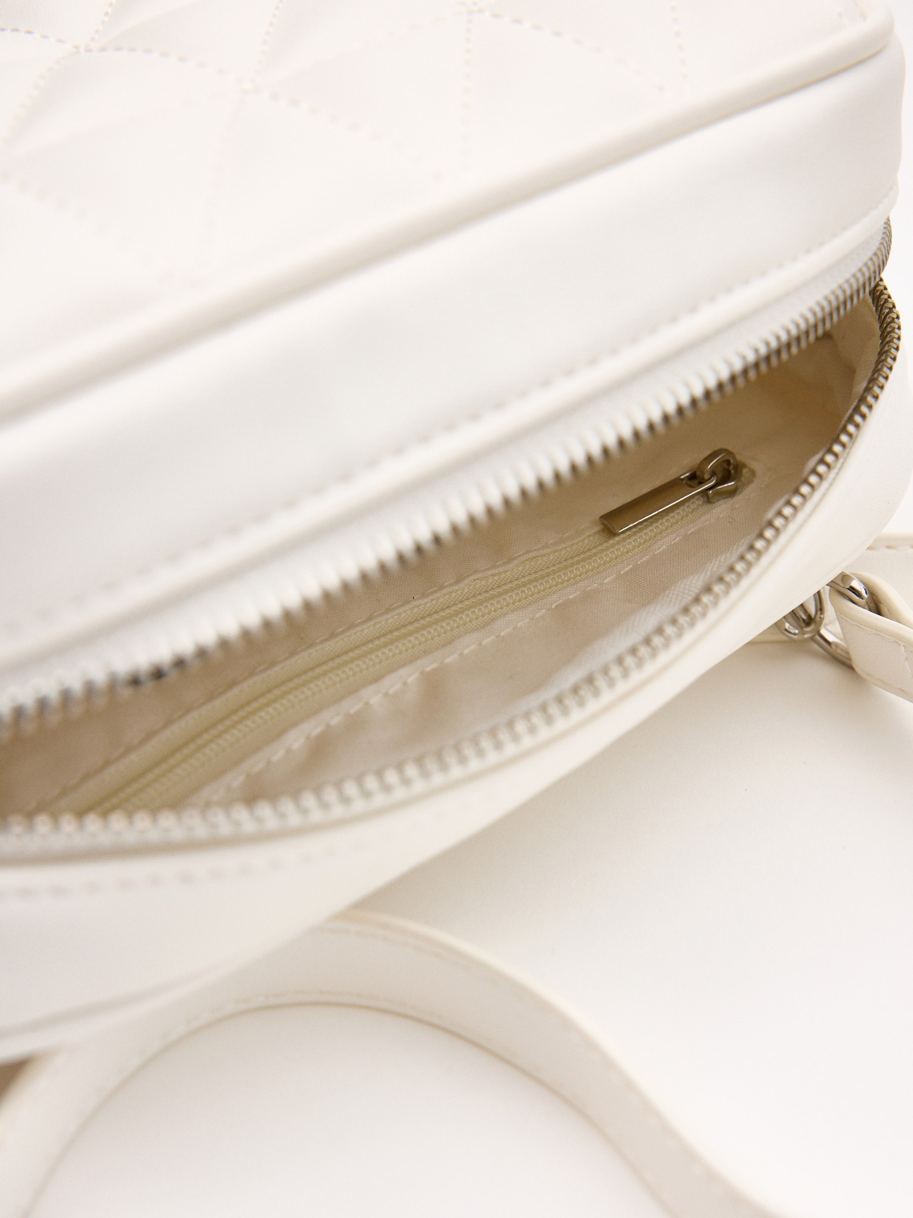 Bolso cruzado blanco blanco