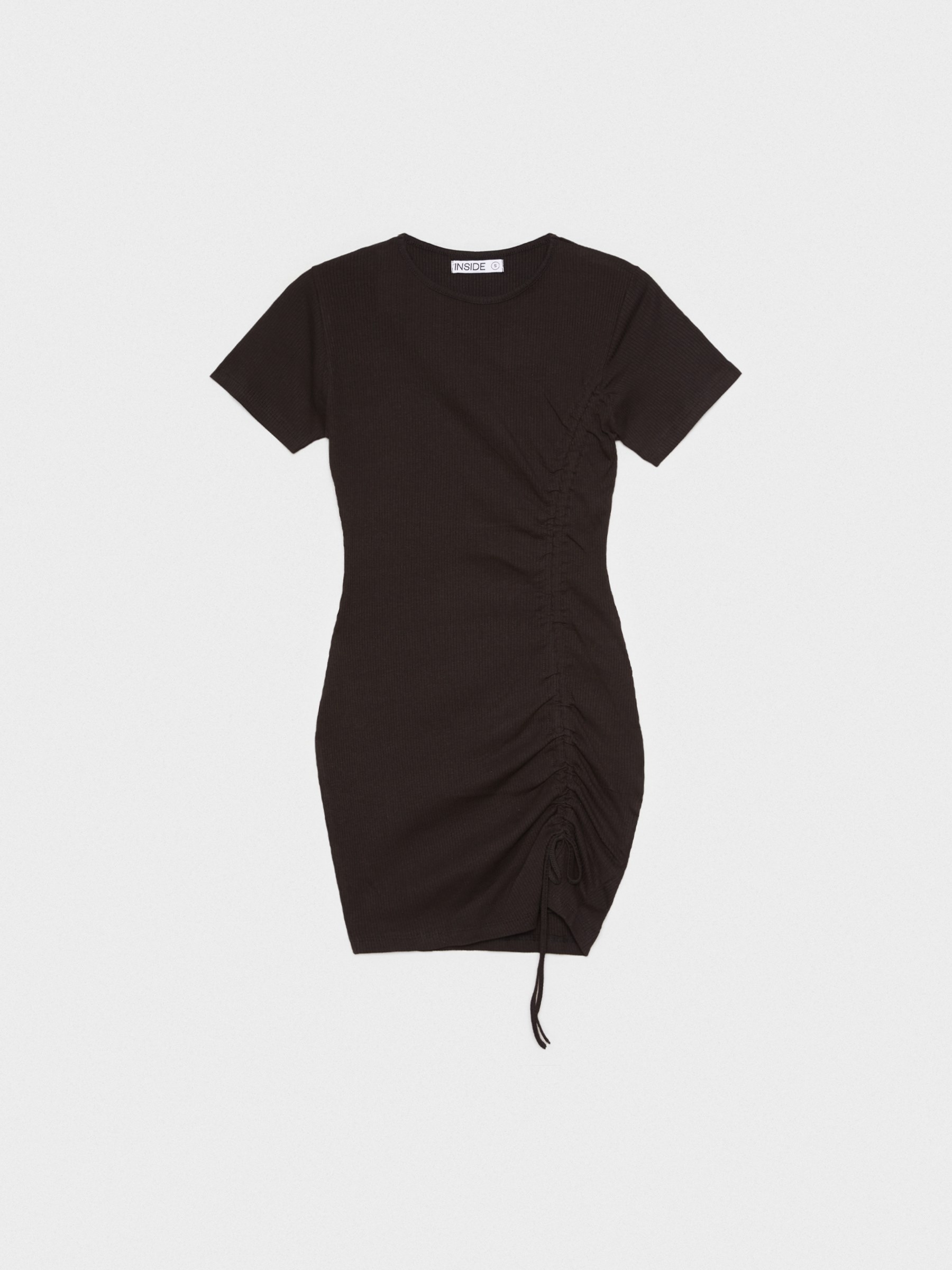 Vestido mini con fruncidos