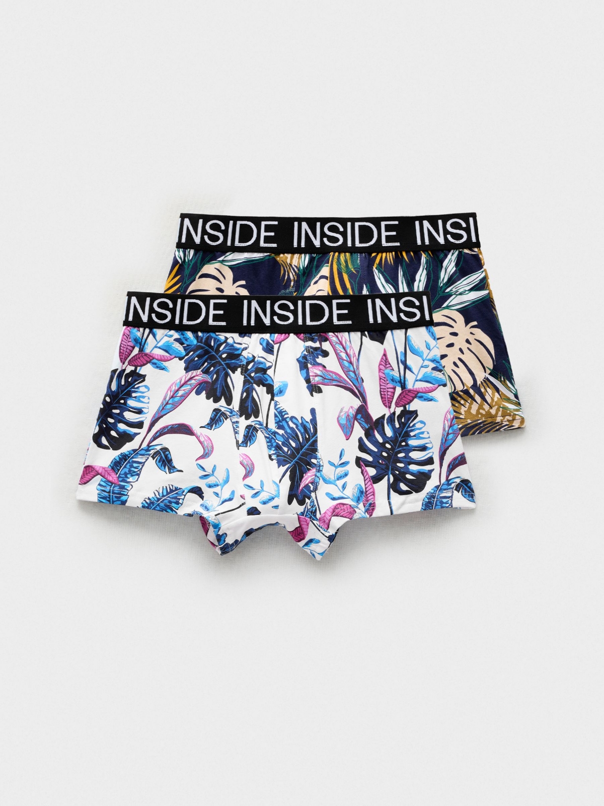 Cueca de boxer imprimir 4 pack vista detalhe
