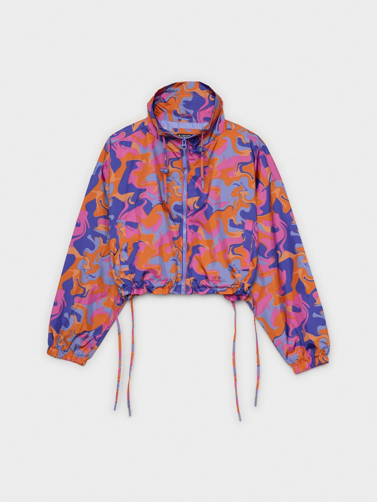 %Pto% Colorful printed jacket multicolor