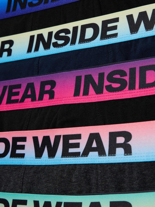 Boxer briefs 6 pcs. pack detail view