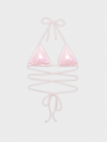 %Pto% Multiway bikini top pink