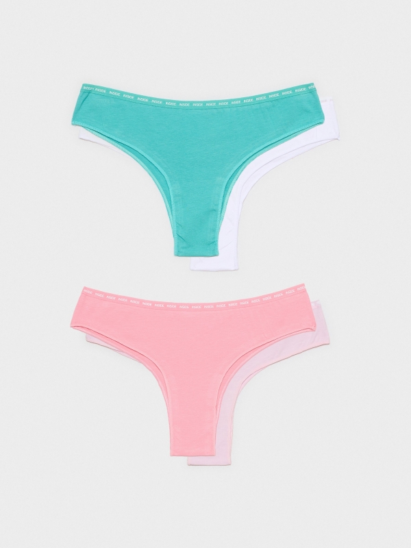  Pack of 4 Brazilian knickers