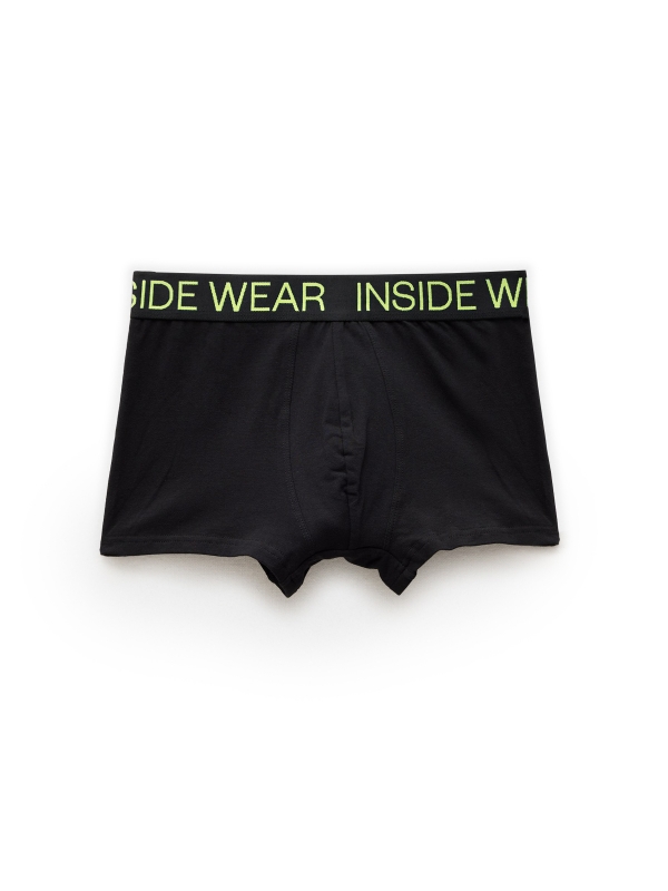 Boxer briefs simples 4 pack vista detalhe