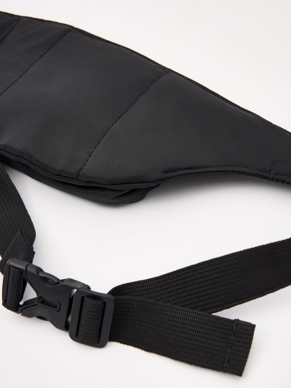 Men's nylon fanny pack detail view