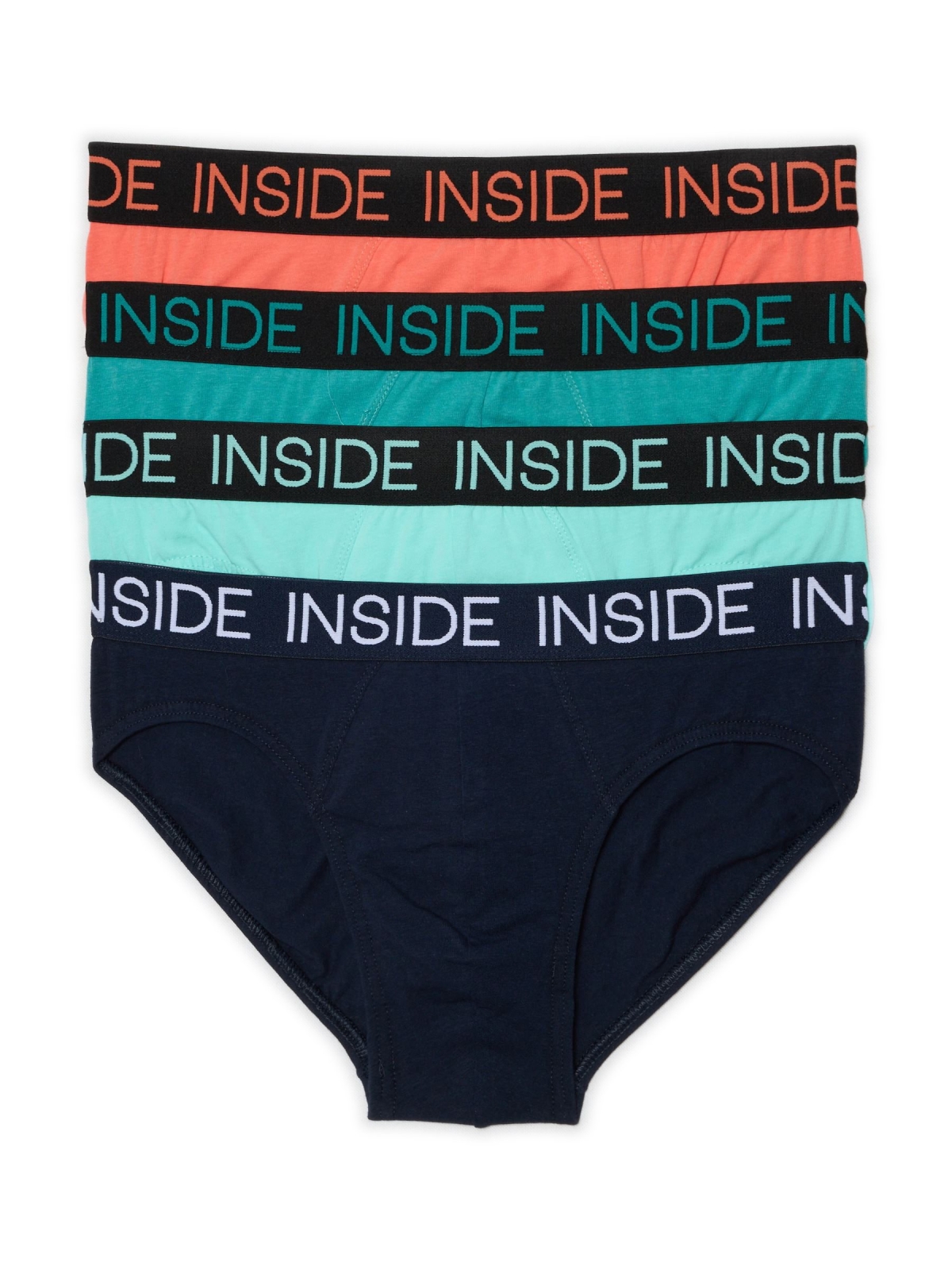 Calzoncillo slip pack 4 unidad vista general frontal