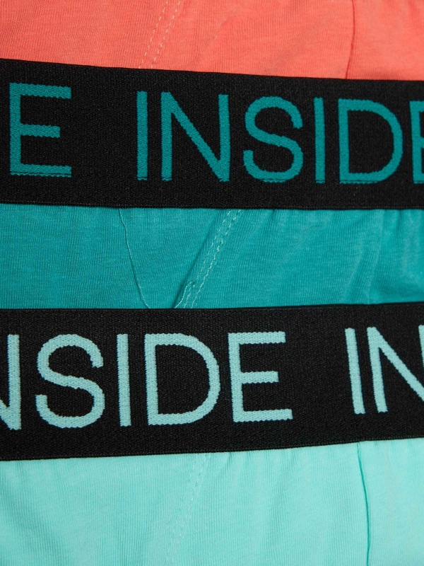 Calzoncillo slip pack 4 unidad vista detalle