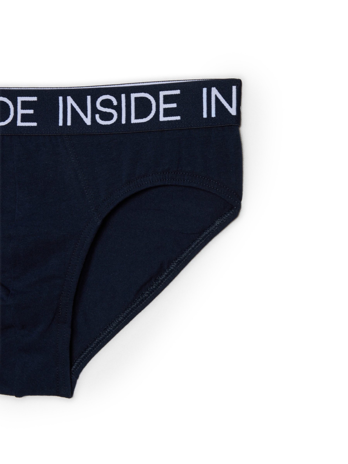 Calzoncillo slip pack 4 unidad vista detalle