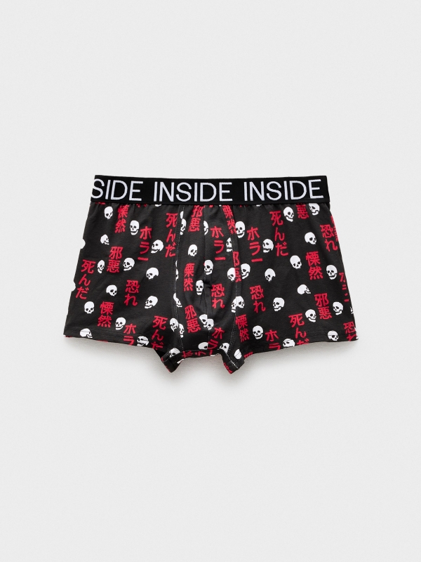 Calzoncillo boxer print pack 4 vista trasera