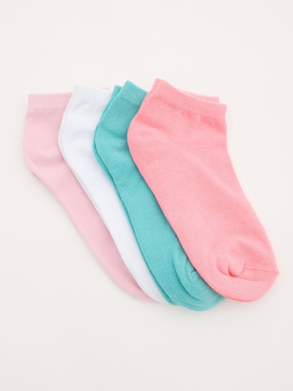 Ankle socks pack 4 assortment back view