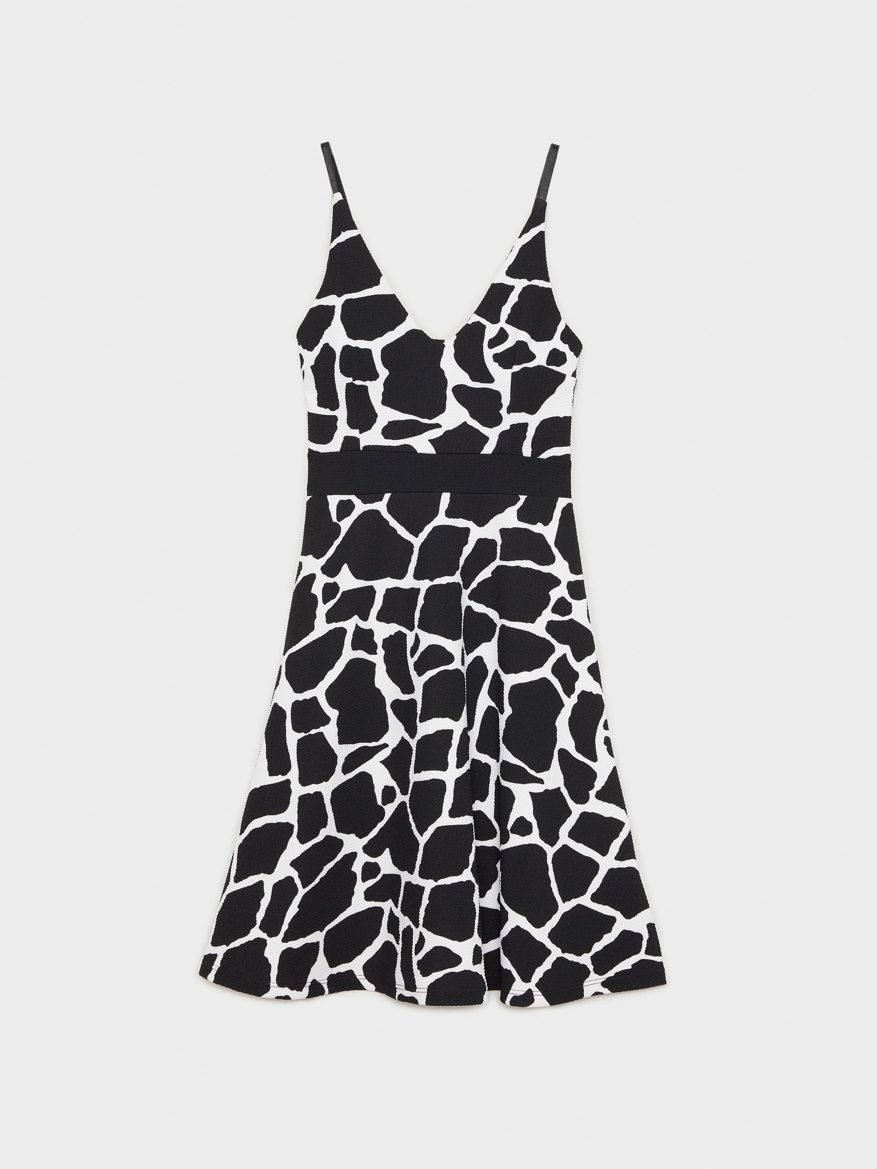 Mini vestido estampado