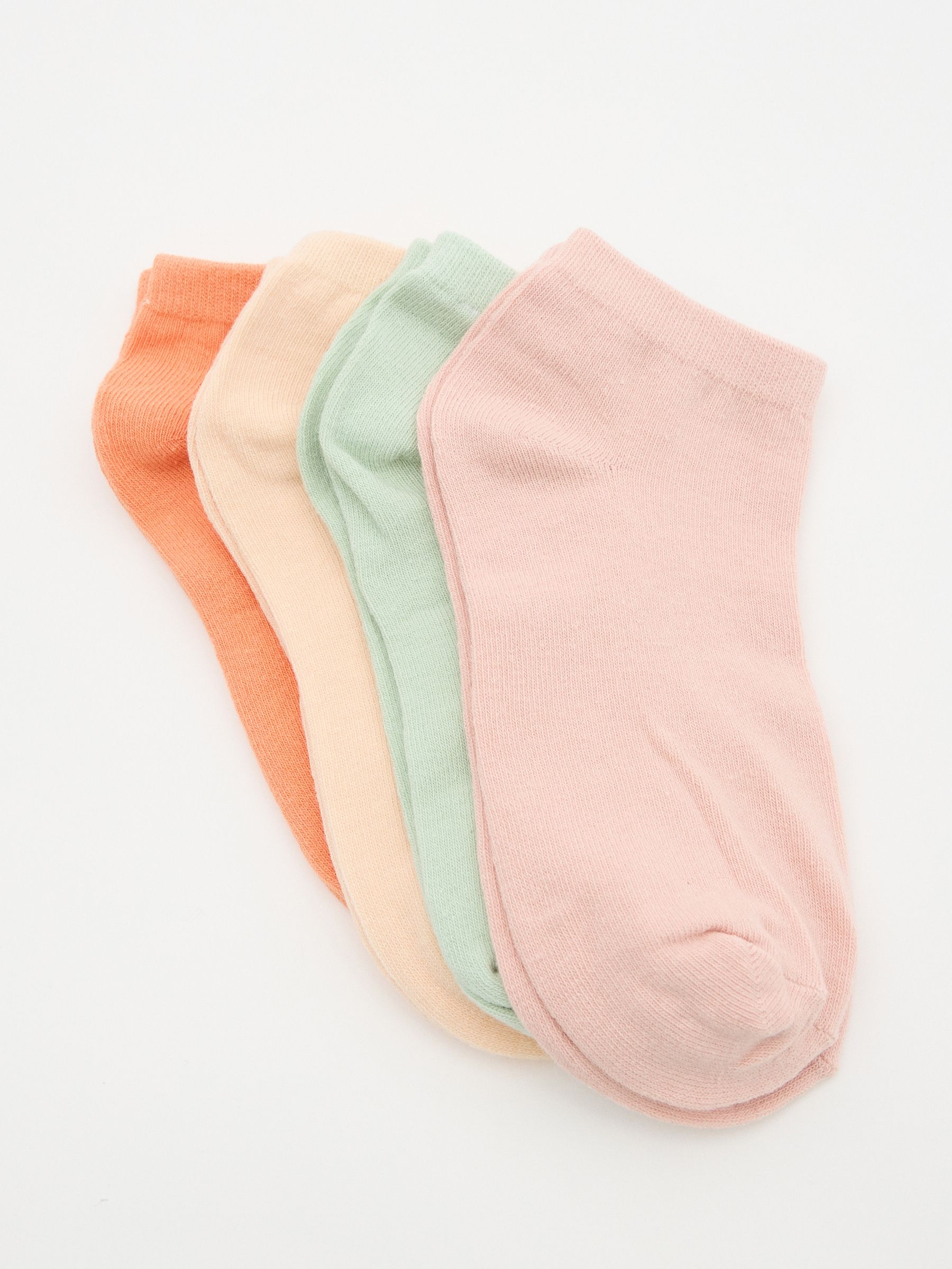 Meias de tornozelo pack 4 assortment vista frontal