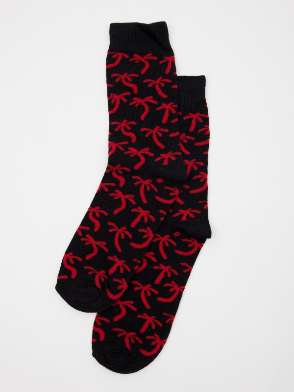 3 pack de meias de fantasia masculina vista traseira