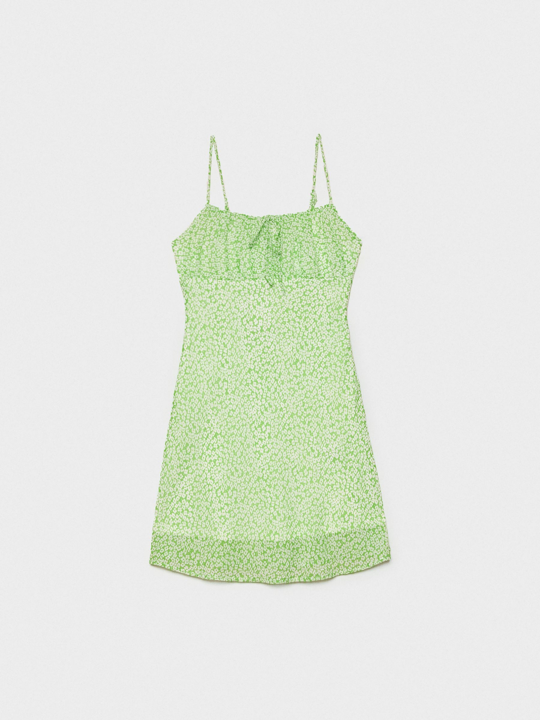 Vestido mini escote cuadrado