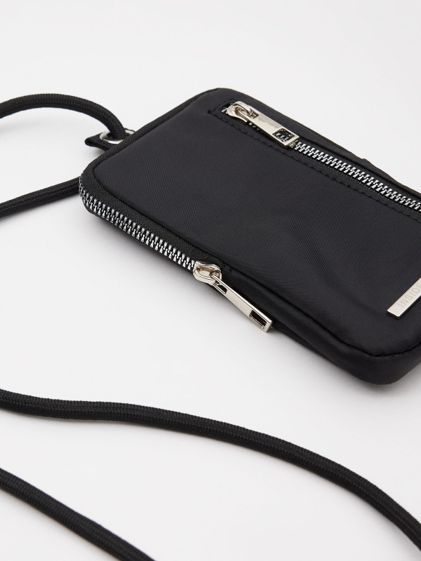 Handbag 18x11x2cm black detail view