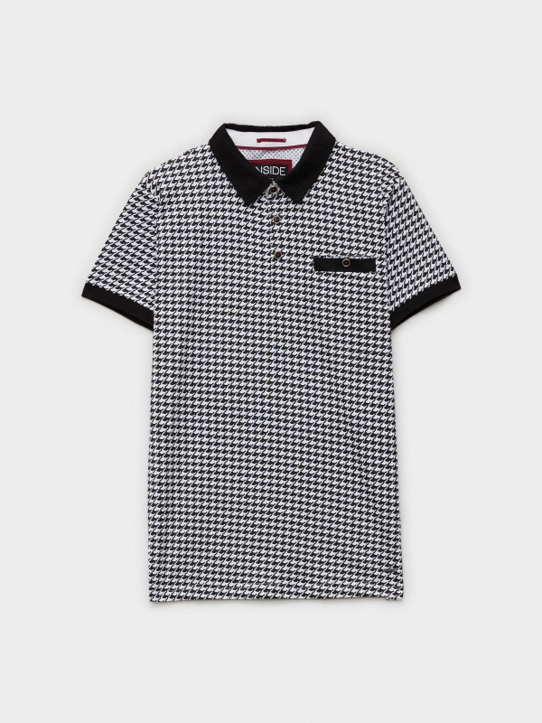  Polo Pata de Gallo negro