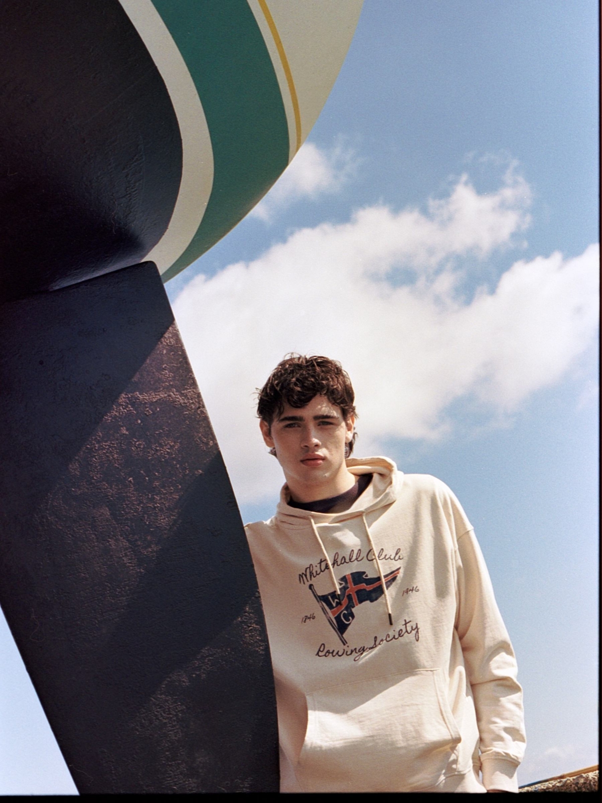 %New% Hoodie with print raw