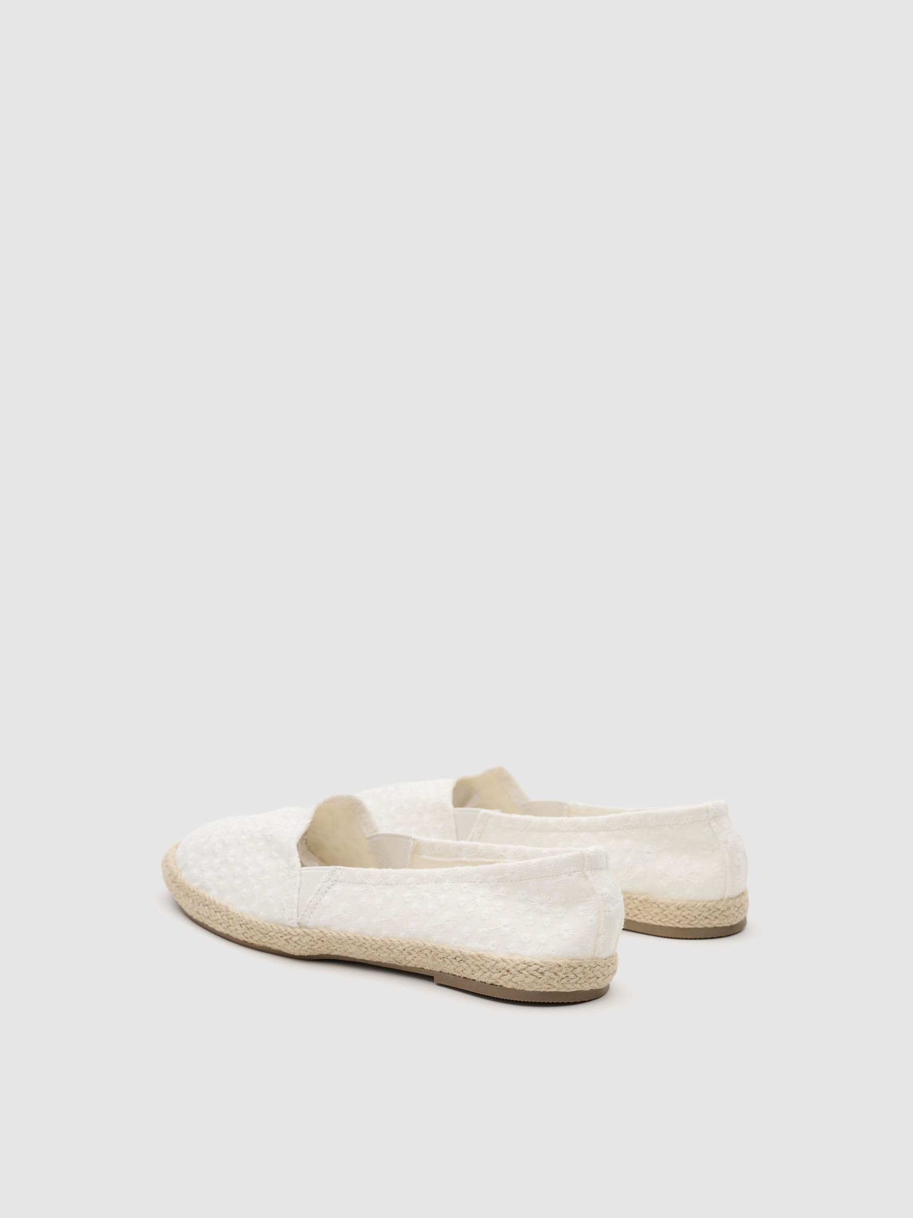 Sabrina crochet yute blanco