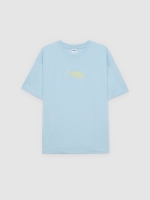 %Pto% Camiseta amour acide azul vista frontal