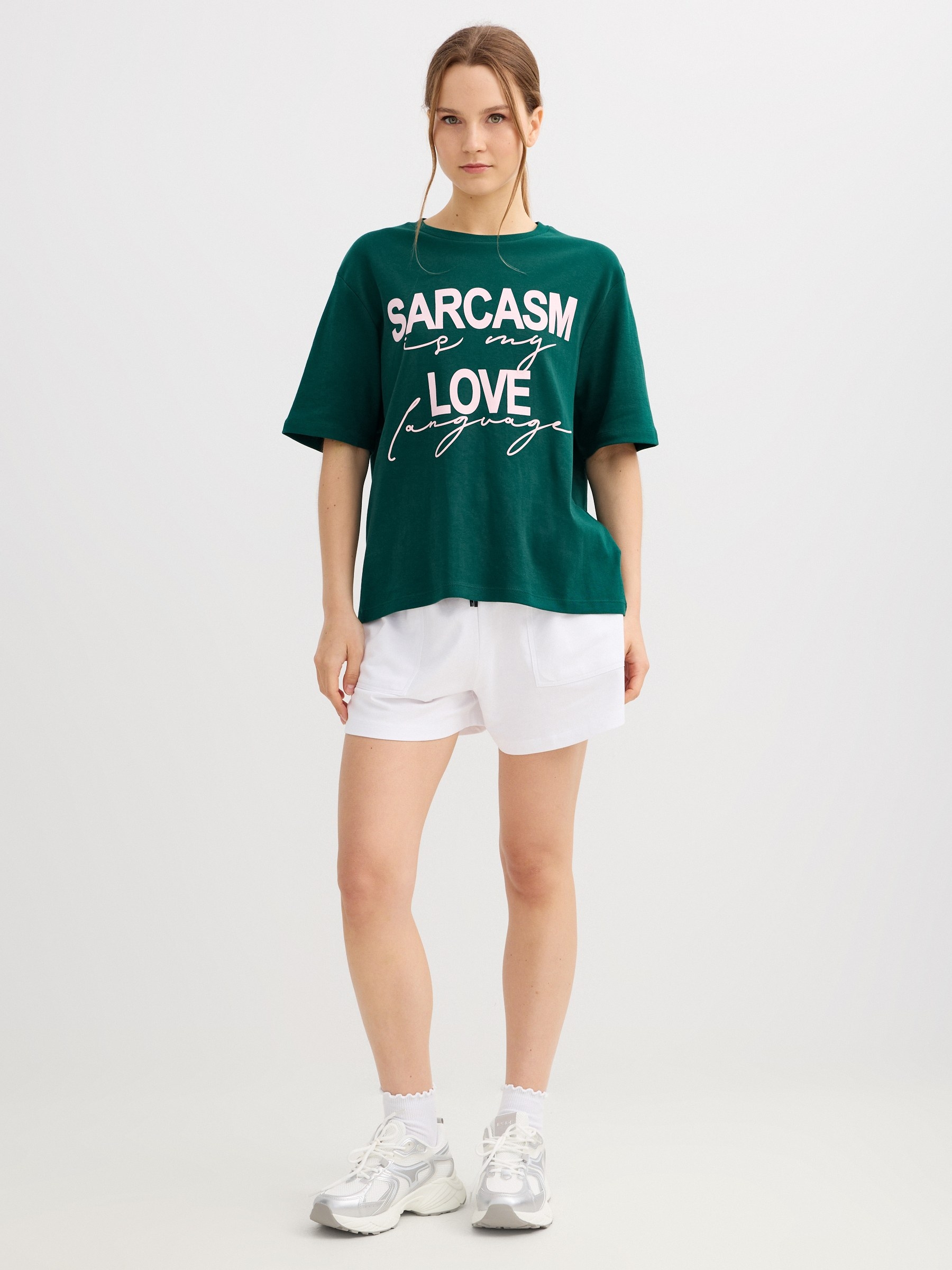 Oversized sarcasm t-shirt