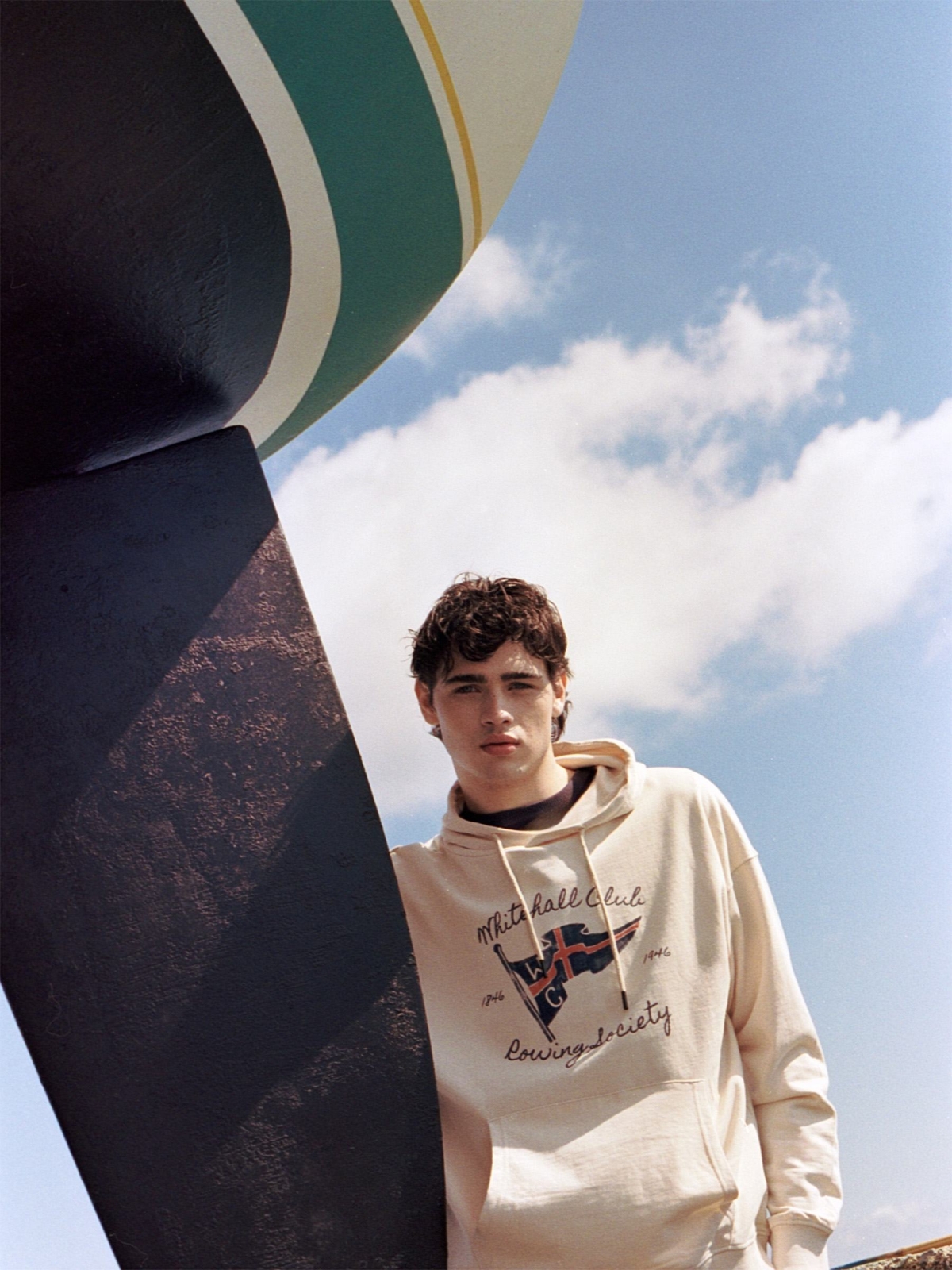 %New% Hoodie with print raw