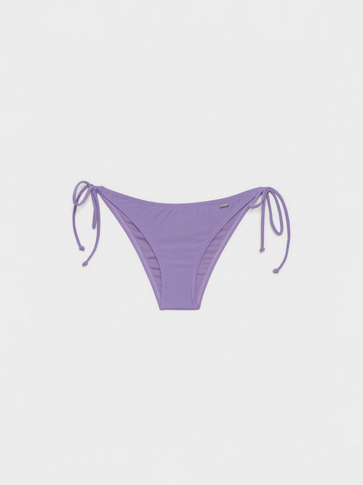 %Pto% Braguita bikini anudada lila vista frontal