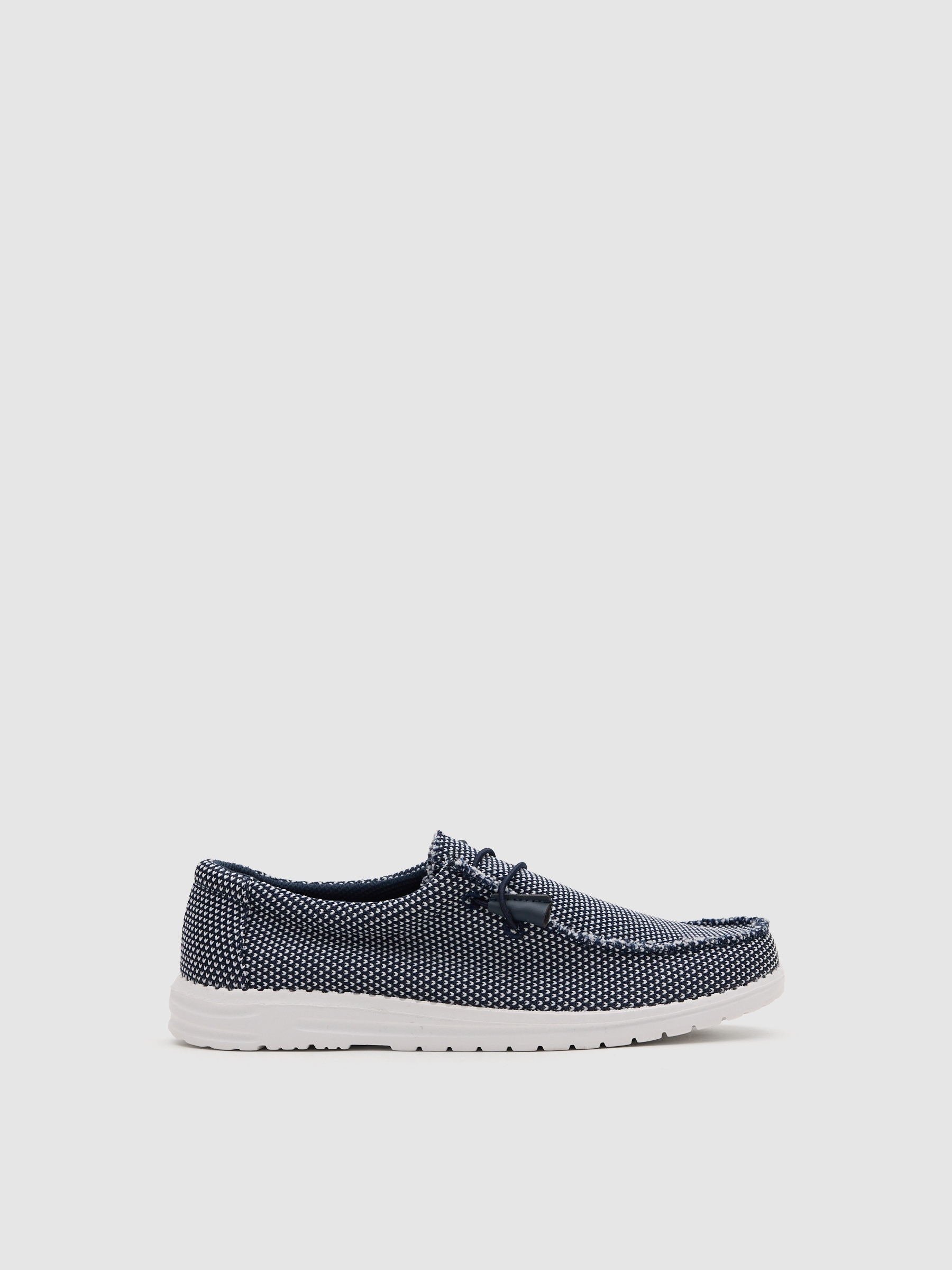 Elastic sports canvas blue