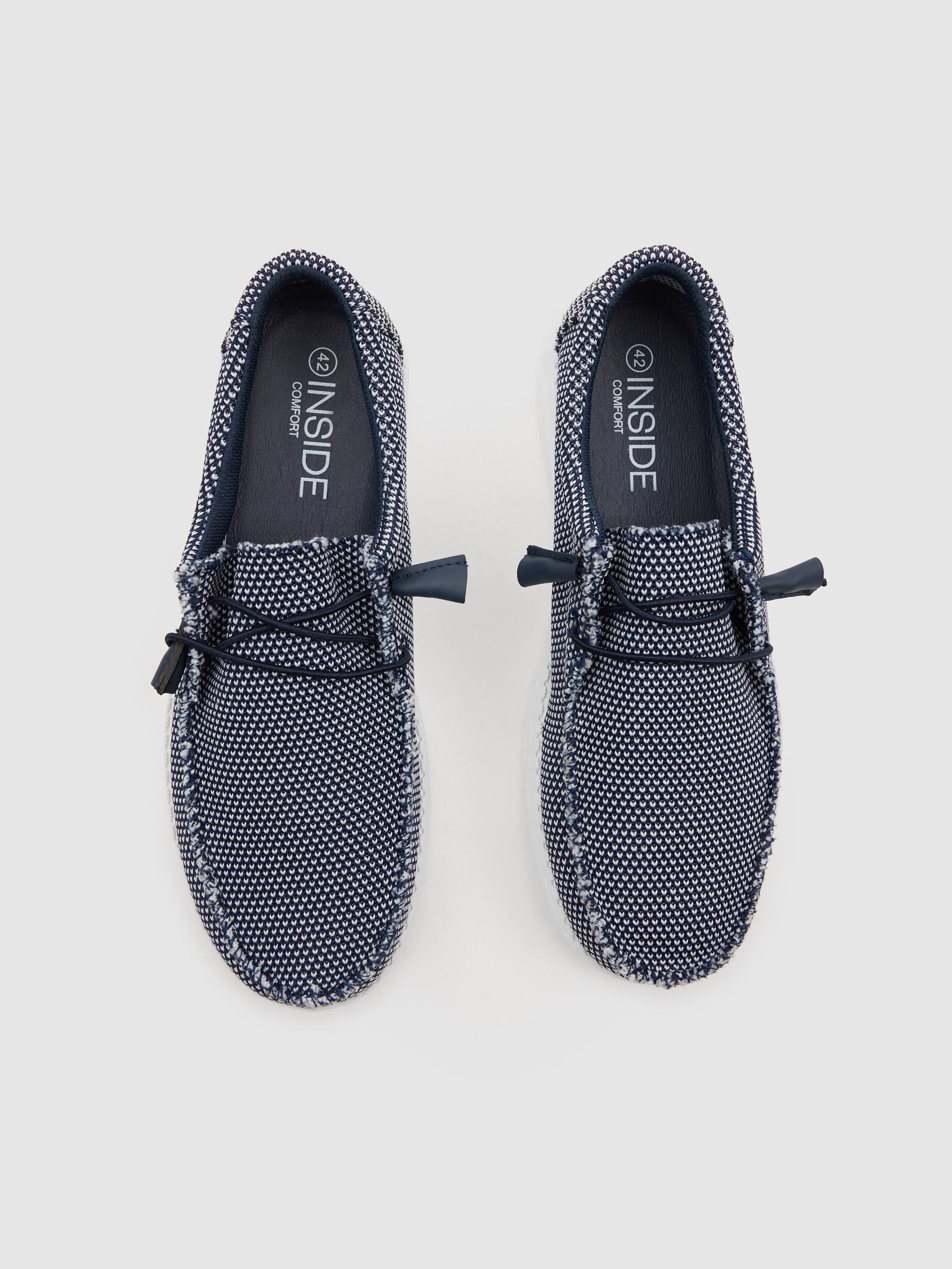 Elastic sports canvas blue