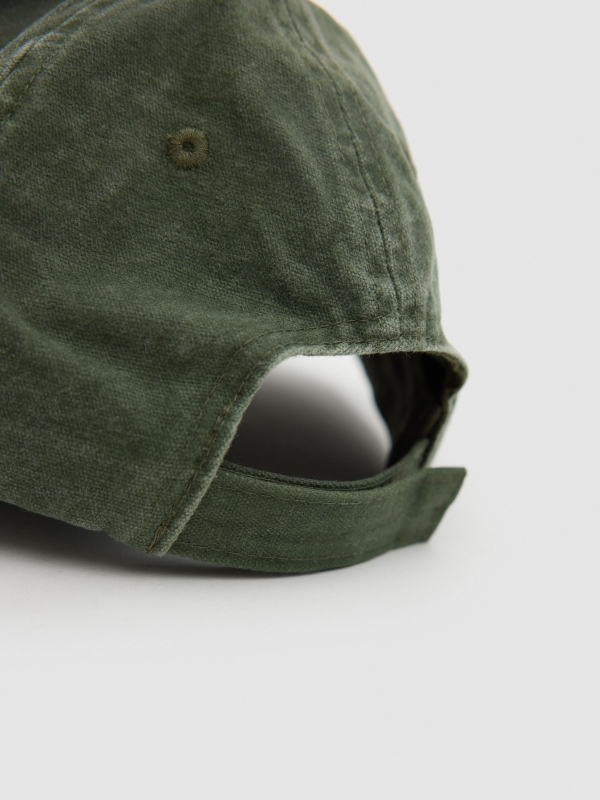 Business baseball cap khaki detail view