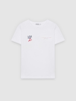 %Pto% Camiseta marine oversize blanco vista frontal