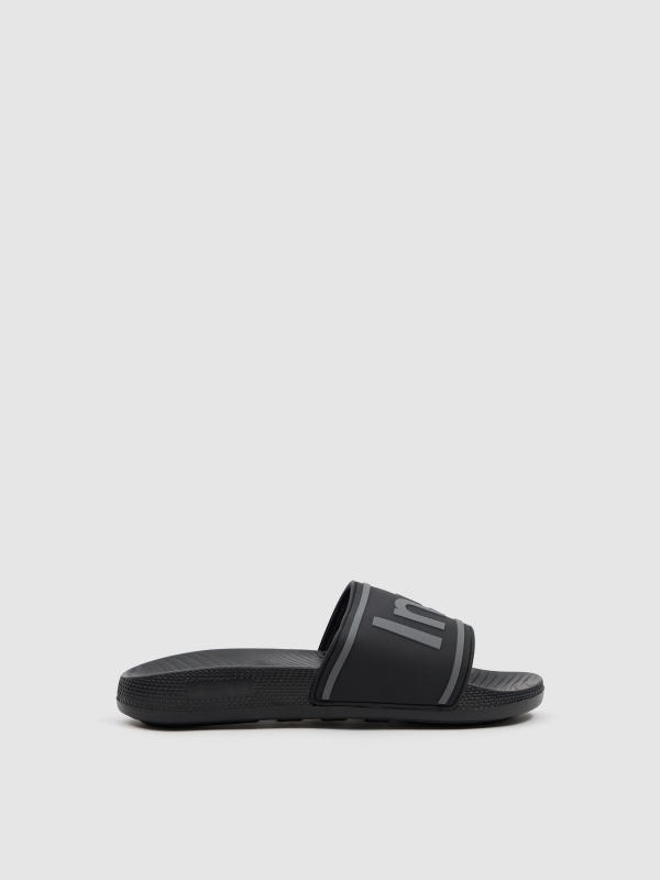 Flip-flop for Insiders black zenithal view