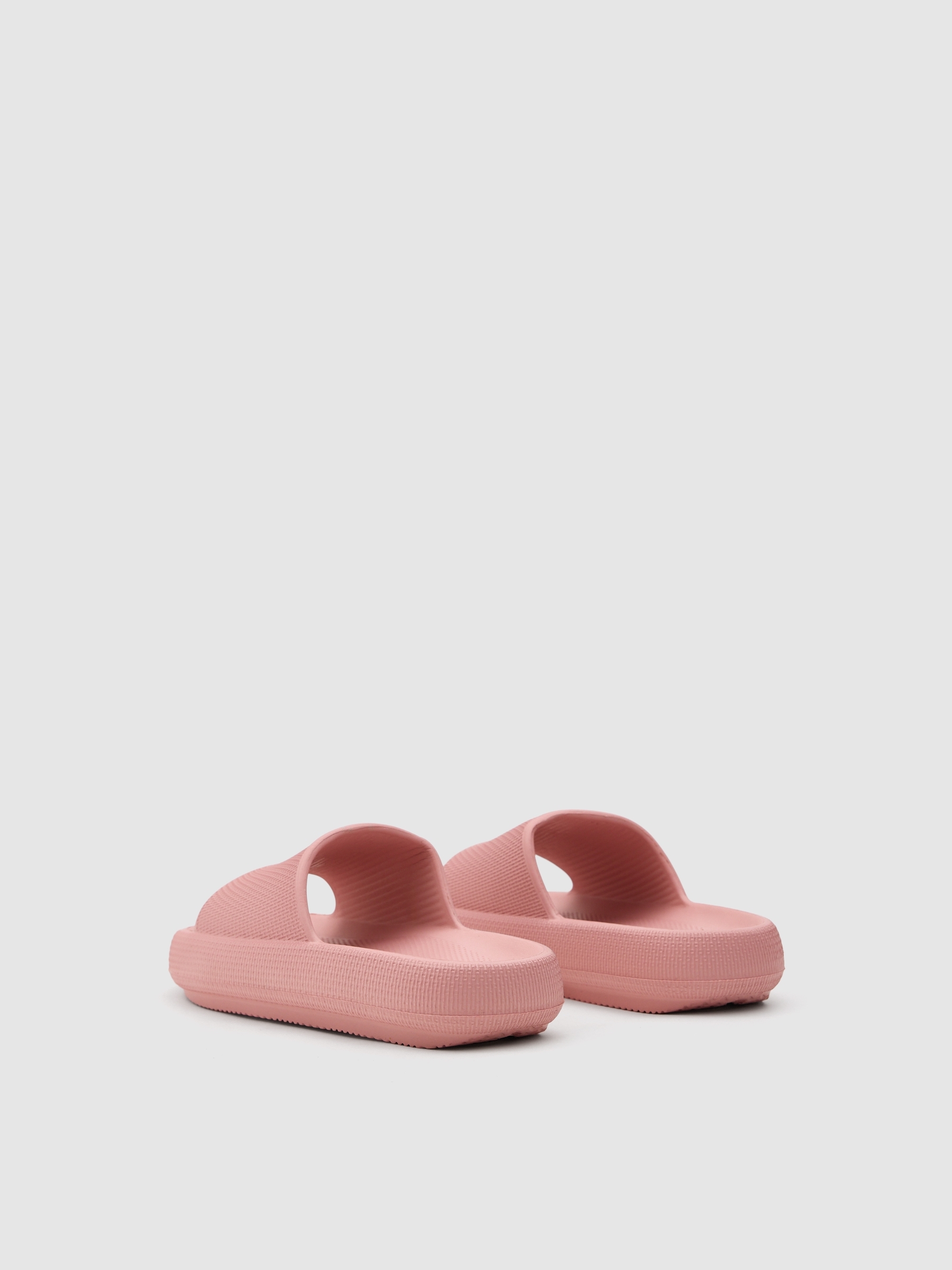 Chanclas plataforma rosa