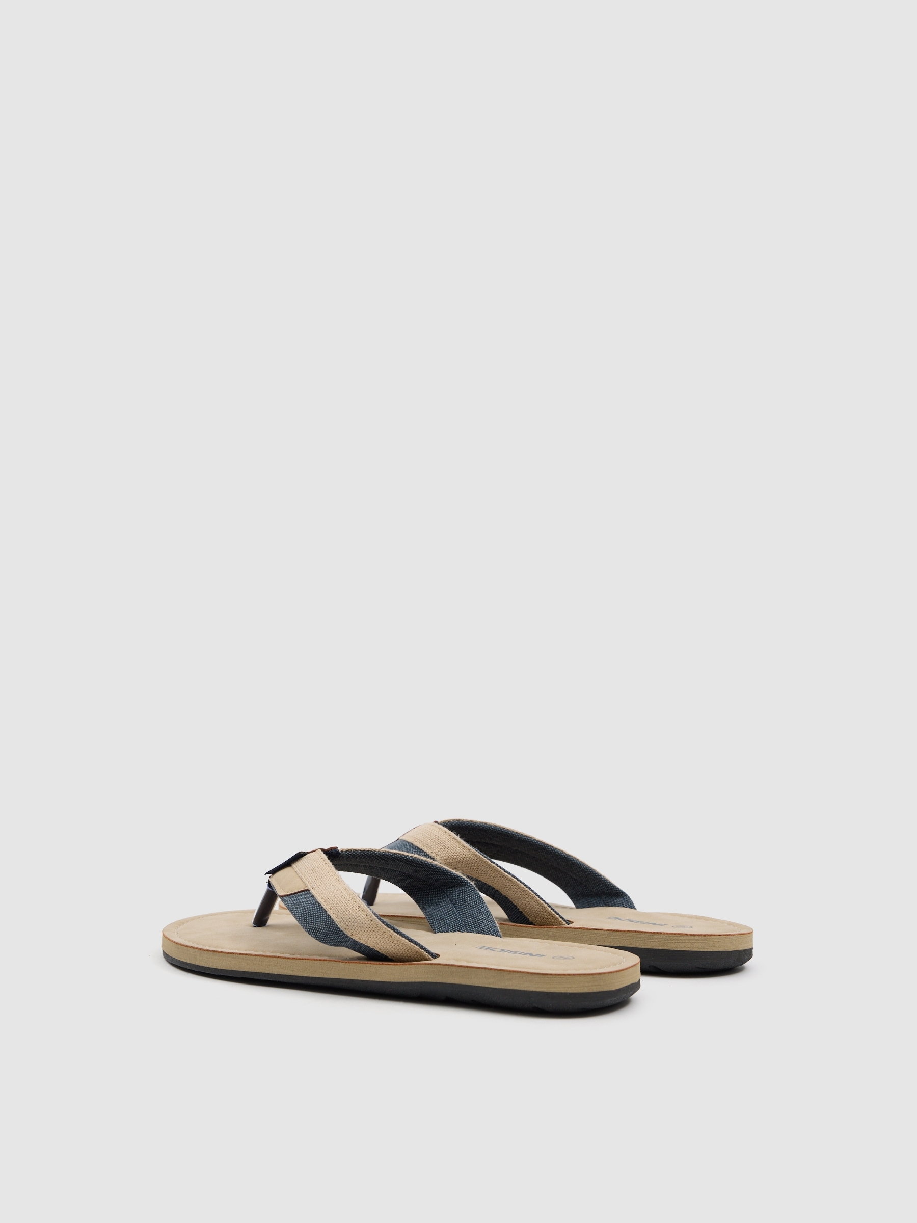 Canvas sandals sand