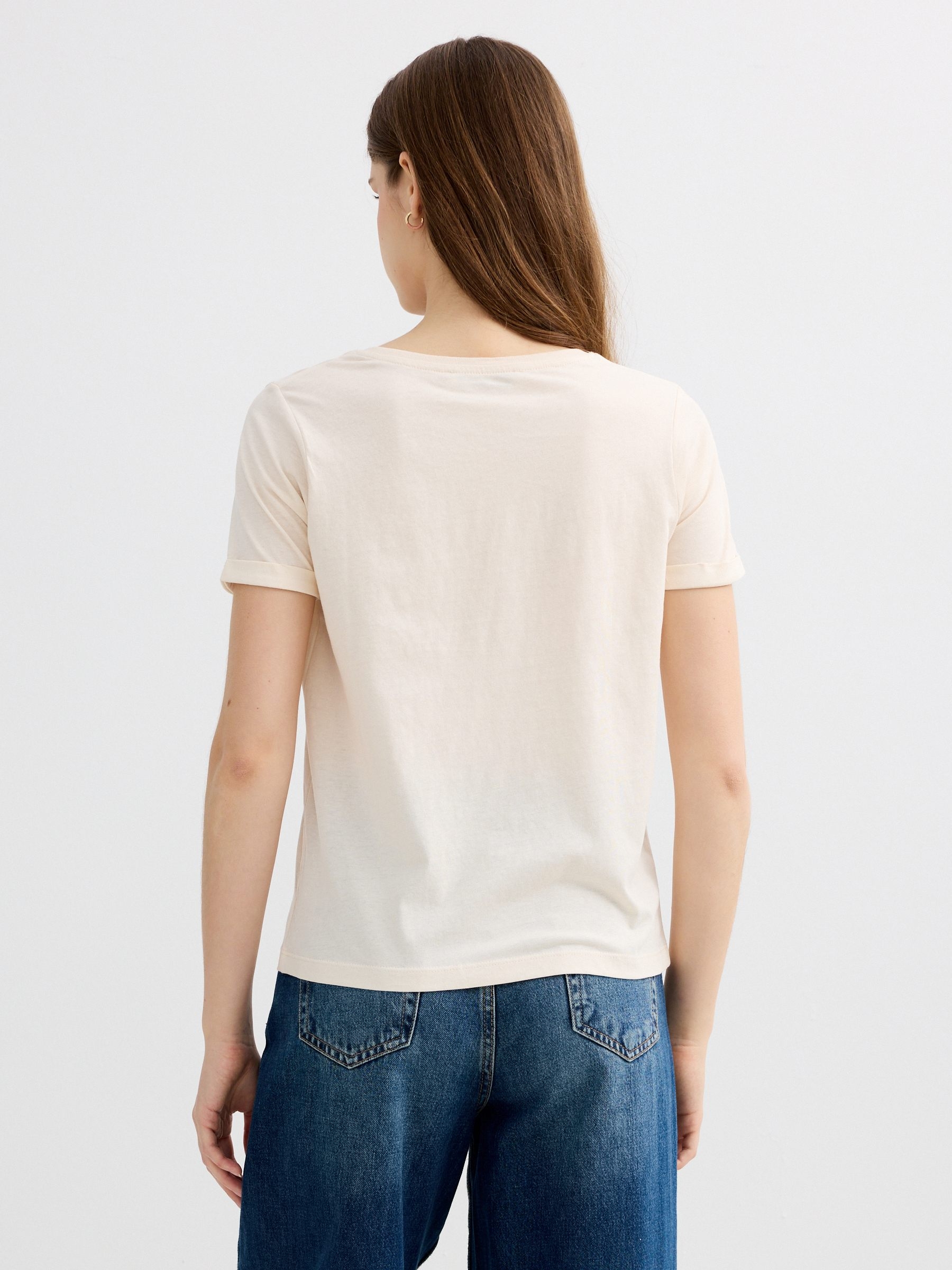 Toucan t-shirt raw middle front view