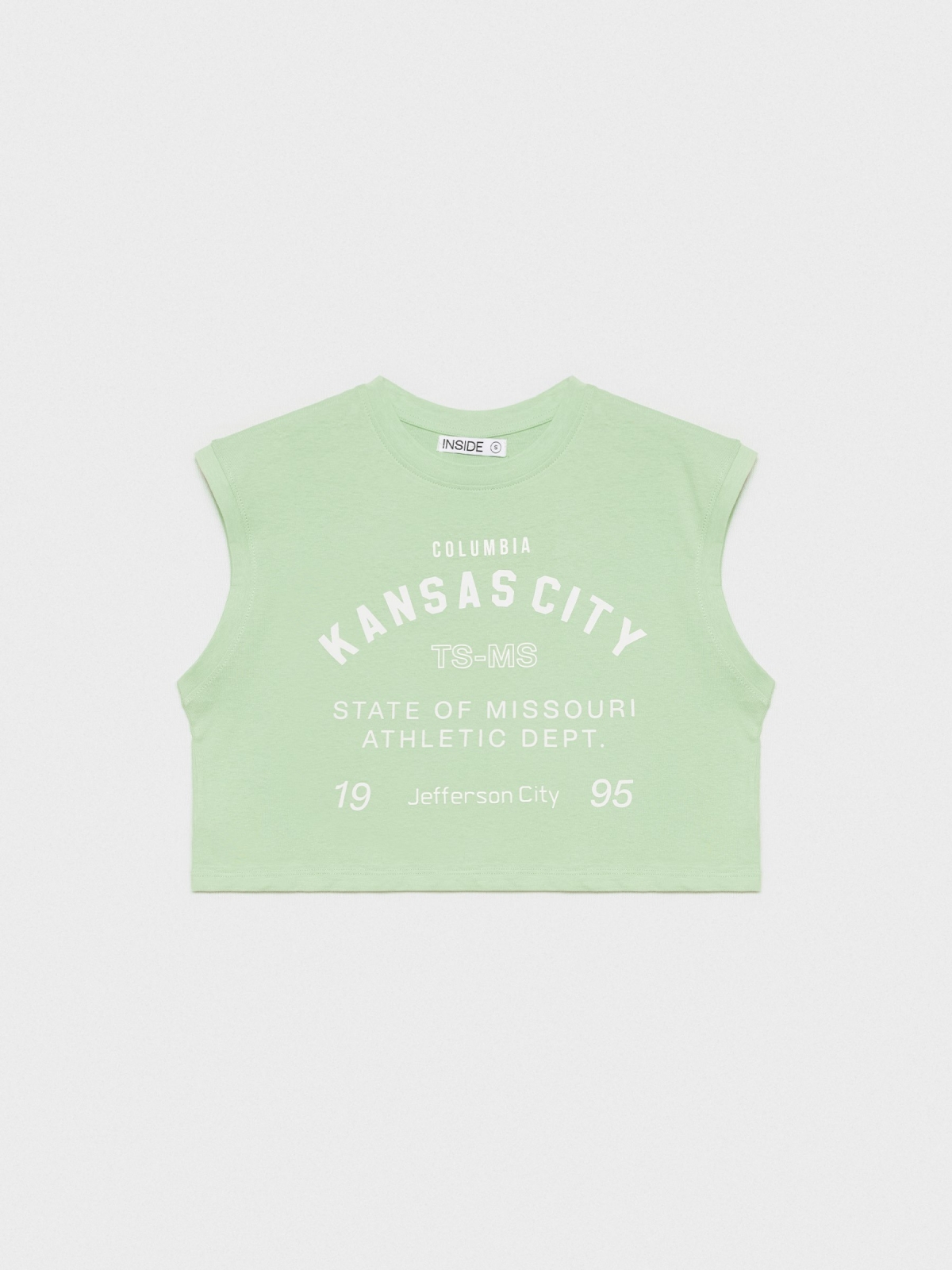 %Pto% Camiseta Kansas City verde claro