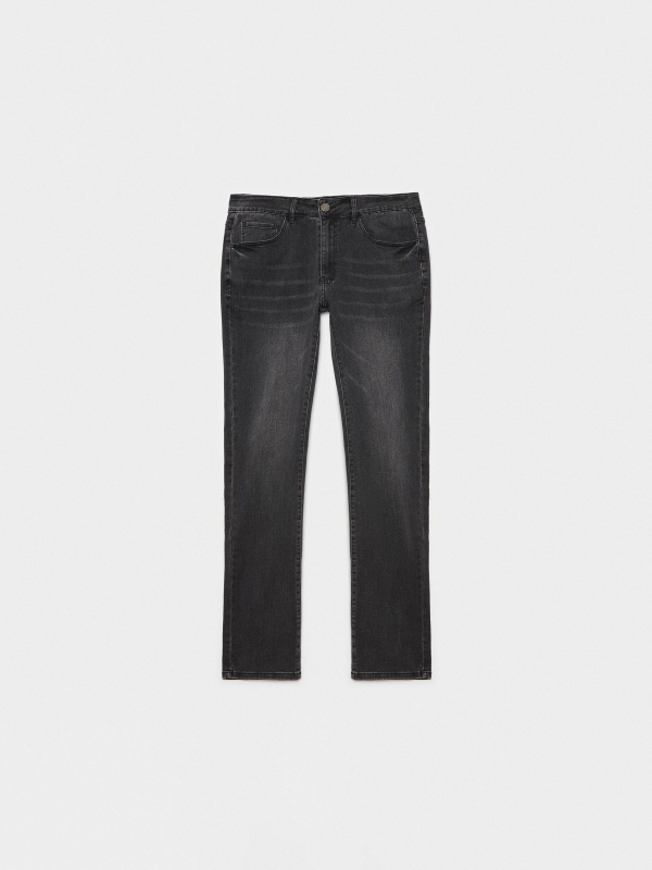  Regular jeans black front view