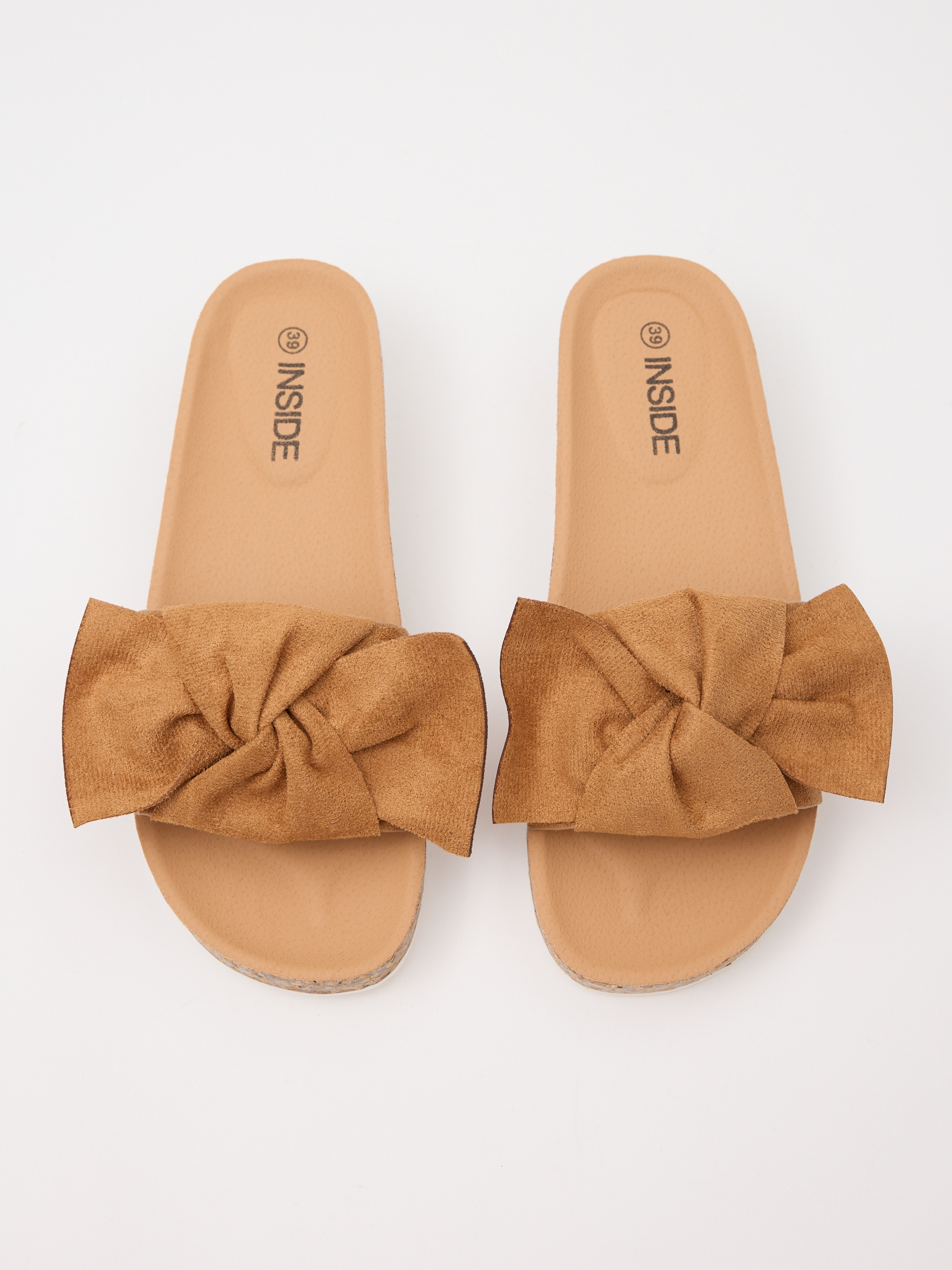 Wedge shovel wedge loop strip taupe