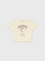 %Pto% Camiseta crop Fantasy arena